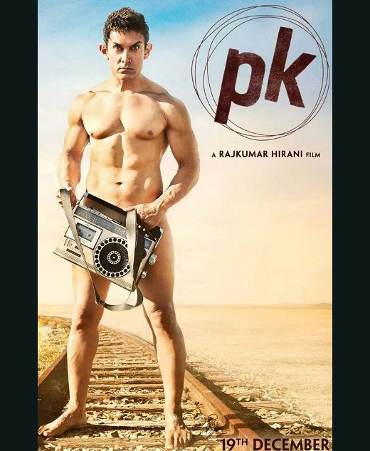 Amir khan PK poster
